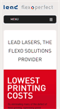 Mobile Screenshot of leadlasers.nl